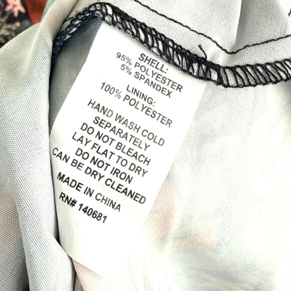 UNIQUE VINTAGE Woodland Creature Forest Fairy Swing Retro Collared Dress S - Picture 4 of 4